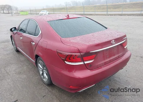 2013 Lexus Ls 460 из США, поврежденный, VIN JTHCL5EF5D5017916